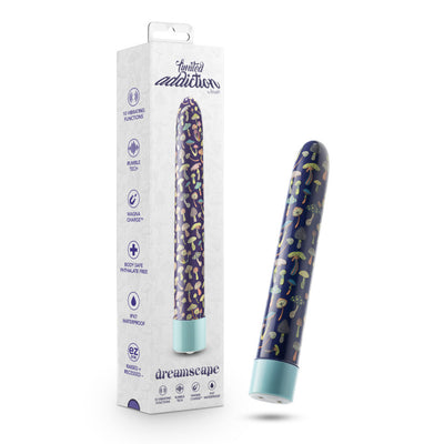 Hella Raw Limited Addiction Dreamscape 7 In Rechargeable Vibe Blue