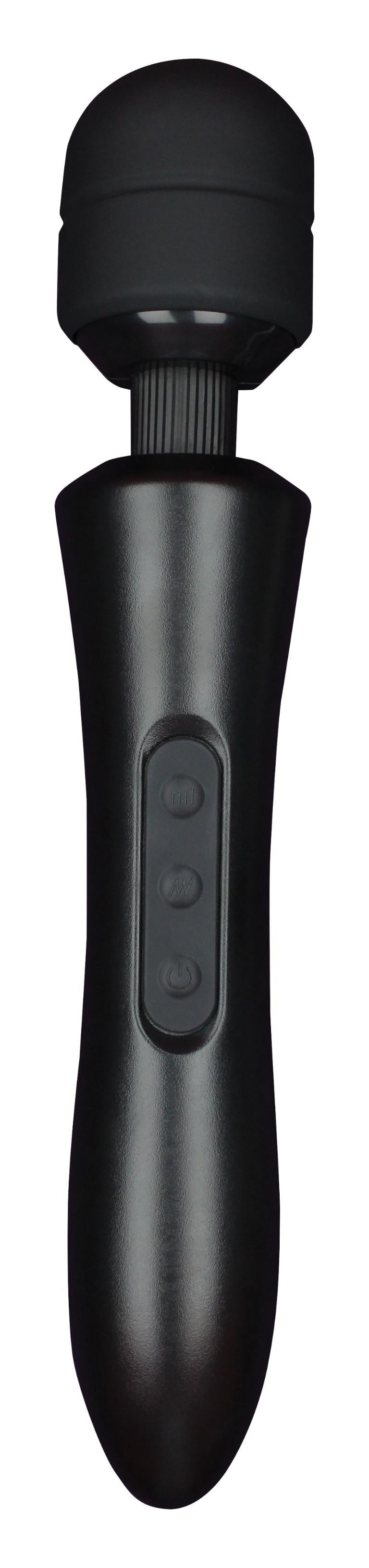 Hella Raw Edonista Gloria Large Wand Vibrator Black