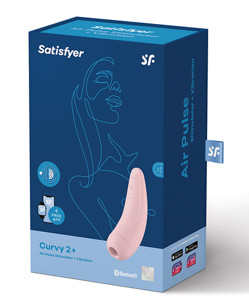 Hella Raw Satisfyer Curvy 2+ Pink W/ App