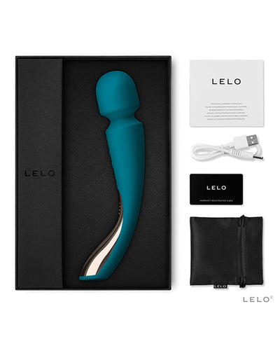 Hella Raw Lelo Smart Wand 2 Medium Ocean Blue