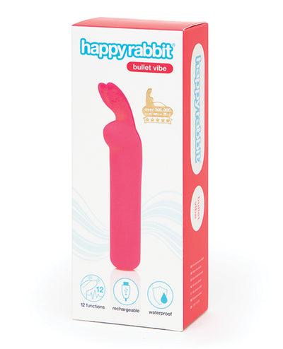 Hella Raw Happy Rabbit Rabbit Ears Bullet Vibe Pink