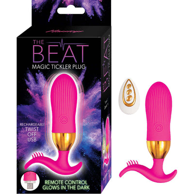 Hella Raw The Beat Magic Tickler Plug Pink