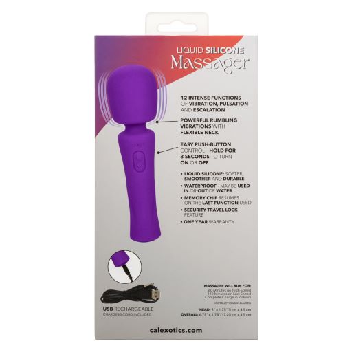 Hella Raw Stella Liquid Silicone Massager Purple