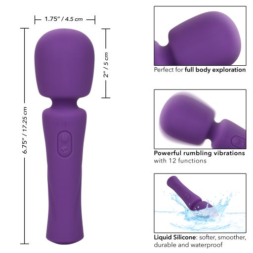 Hella Raw Stella Liquid Silicone Massager Purple