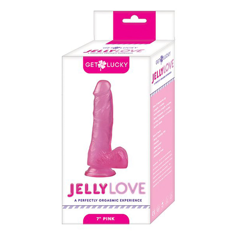 Hella Raw Shibari Get Lucky 7 Jelly Love Pink "