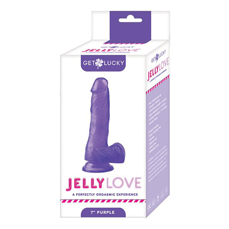 Hella Raw Shibari Get Lucky 7 Jelly Love Purple "