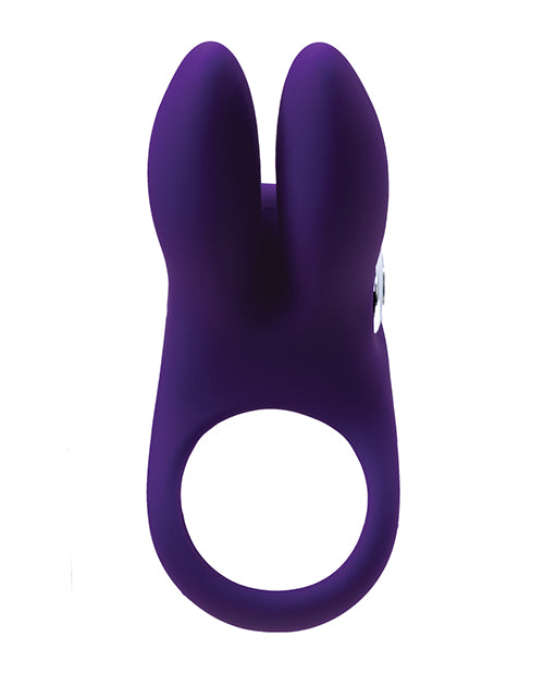 Hella Raw Vedo Sexy Bunny Rechargeable Ring Deep Purple
