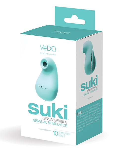 Hella Raw Vedo Suki Rechargeable Sonic Vibe Tease Me Turquoise