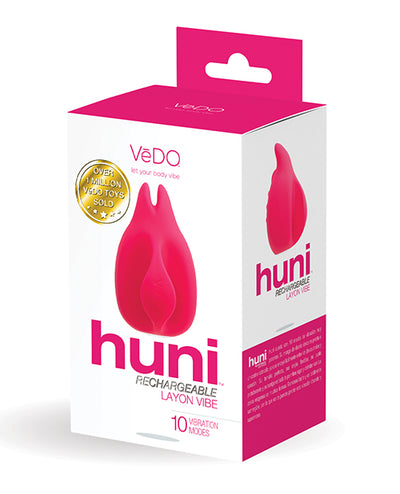 Hella Raw Vedo Huni Rechargeable Finger Vibe Foxy Pink