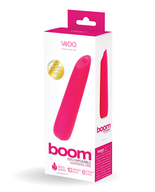 Hella Raw Vedo Boom Rechargeable Warming Vibe Foxy Pink