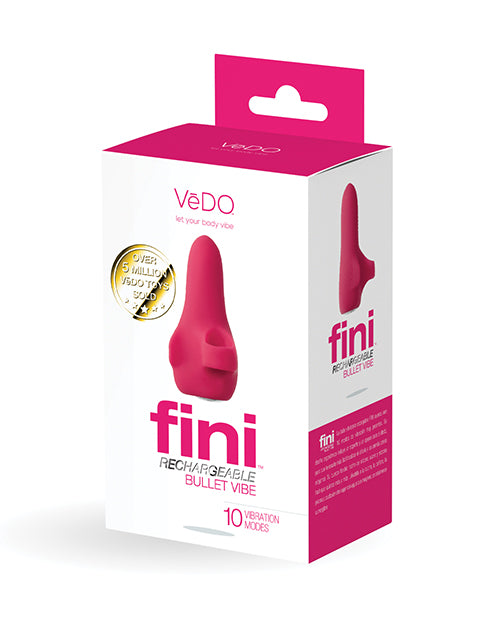 Hella Raw Vedo Fini Rechargeable Bullet Vibe Pink