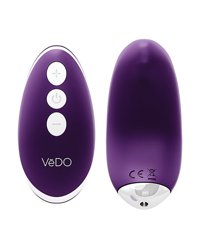 Hella Raw Vedo Niki Rechargeable Panty Vibe Deep Purple