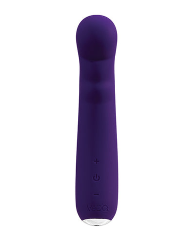 Hella Raw Vedo Midori Rechargeable Gspot Vibe Deep Purple