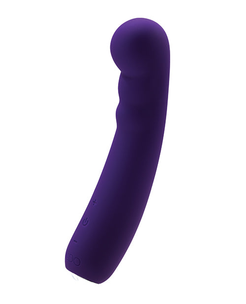 Hella Raw Vedo Midori Rechargeable Gspot Vibe Deep Purple