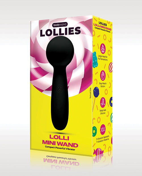 Hella Raw Bodywand Mini Lolli Black