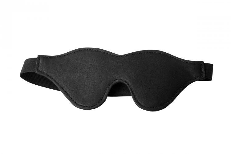 Hella Raw Strict Black Fleece Lined Blindfold