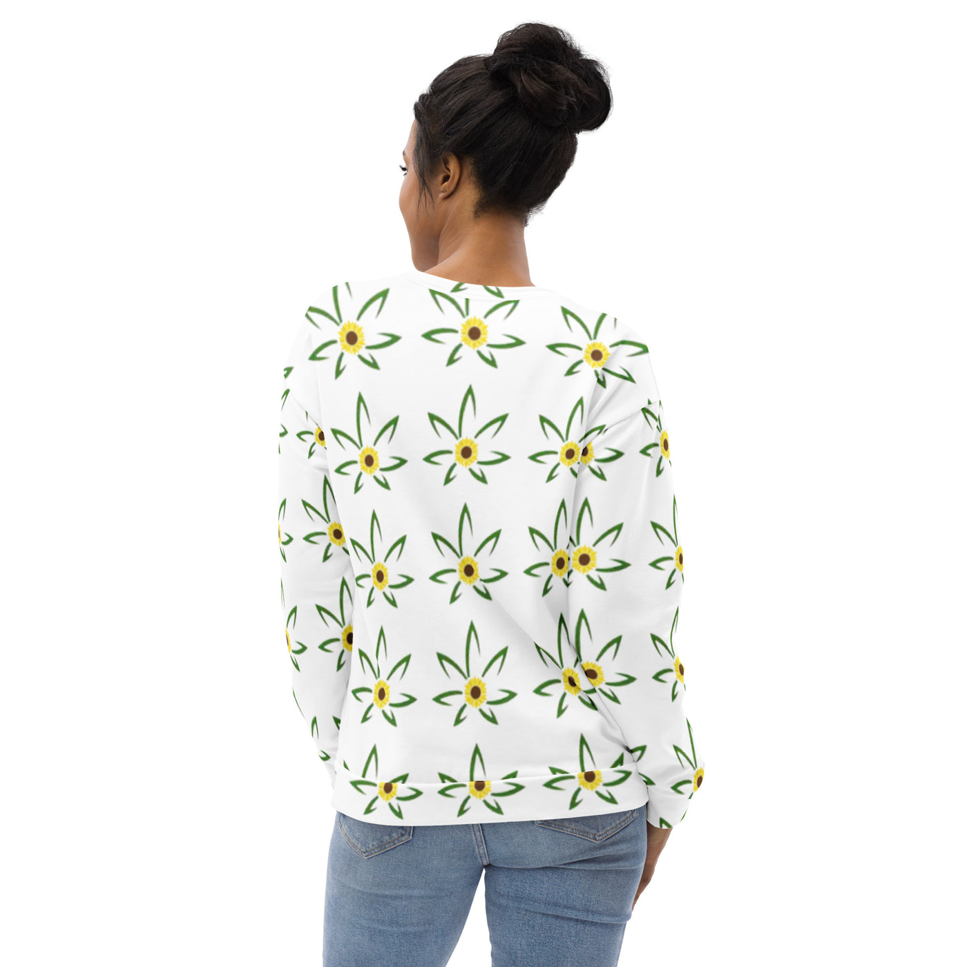 Hella Raw Unisex Sunflower Sweatshirt