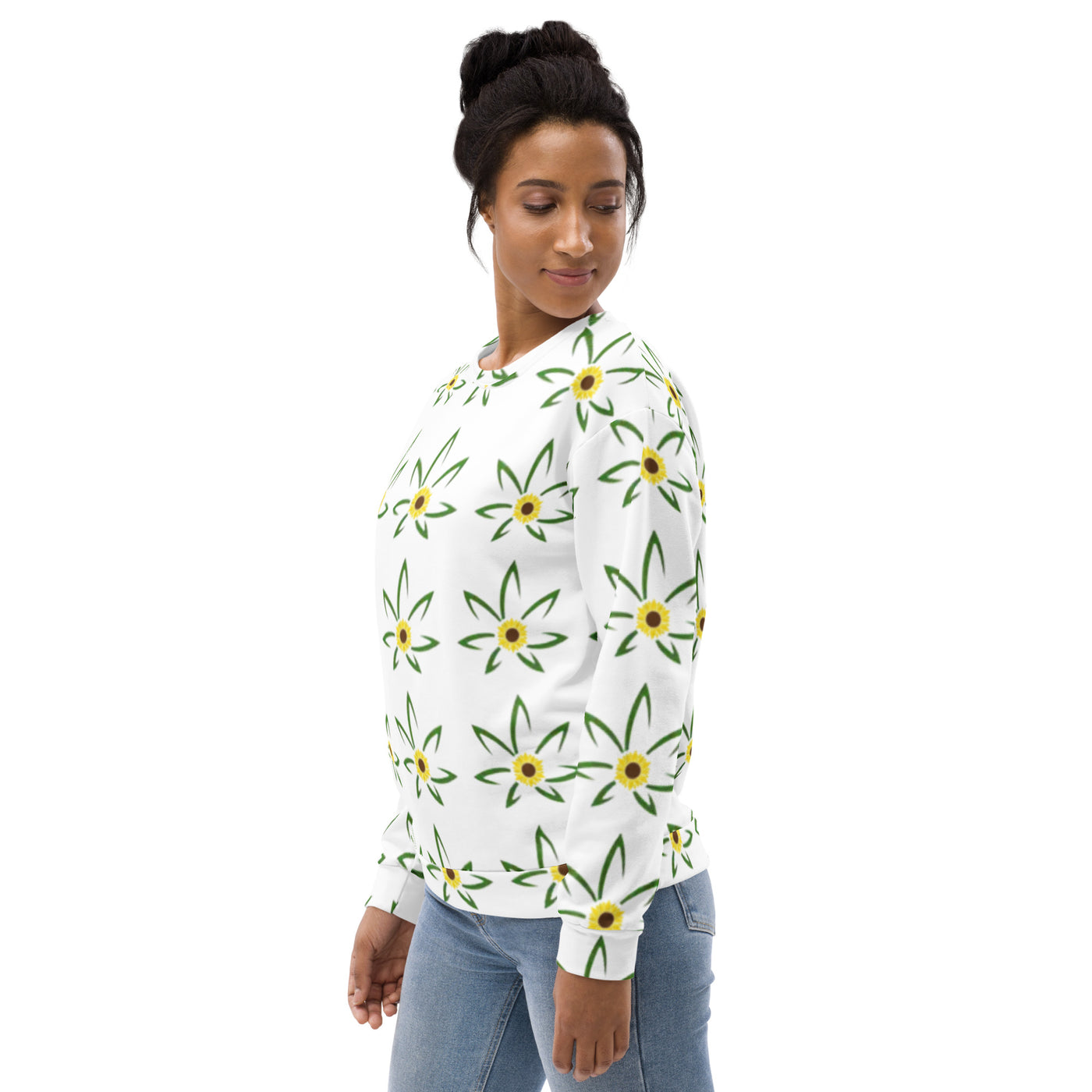 Hella Raw Unisex Sunflower Sweatshirt