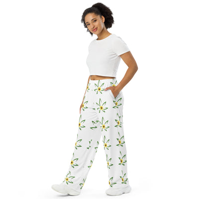 Hella Raw All-over print unisex wide-leg pants