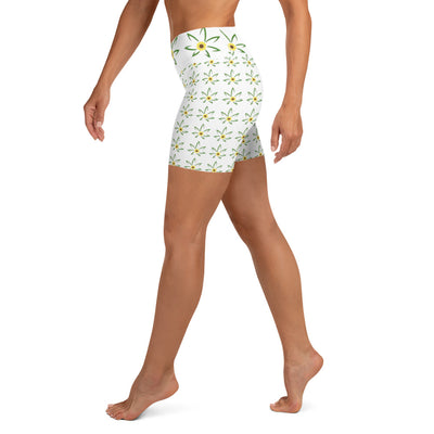 Hella Raw Sunflower Yoga Shorts