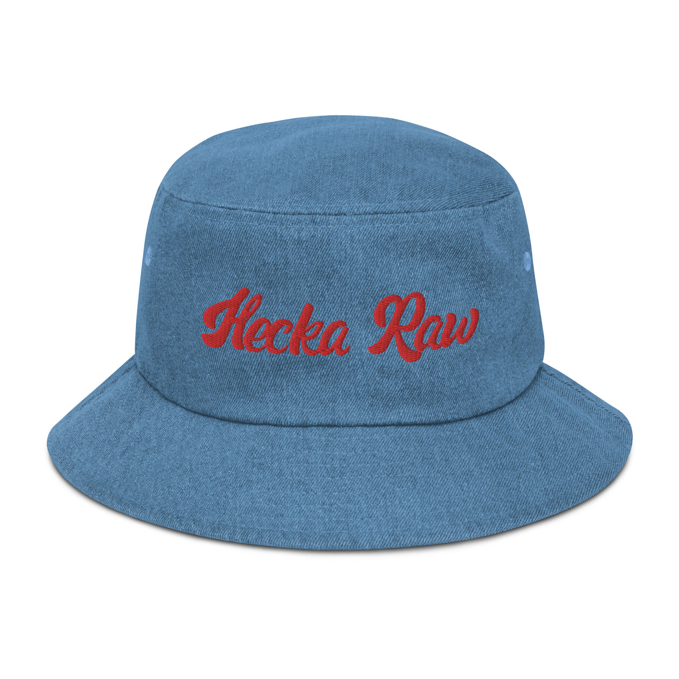 Hecka Raw Denim bucket hat