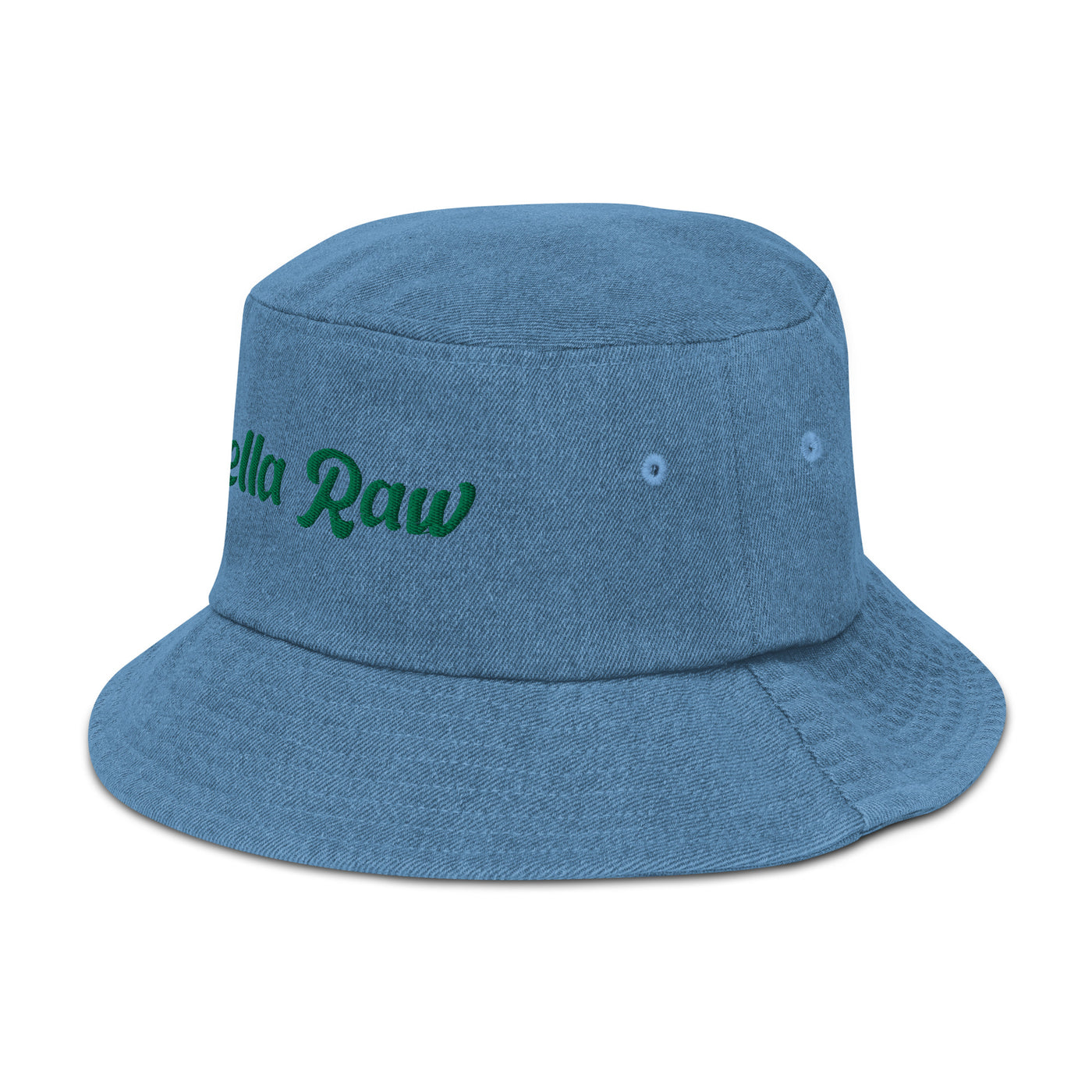 Hella Raw Denim bucket hat