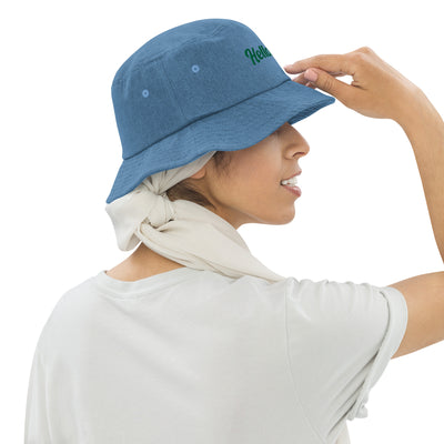 Hella Raw Denim bucket hat