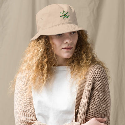 Hella Raw Organic Sunflower Bucket Hat