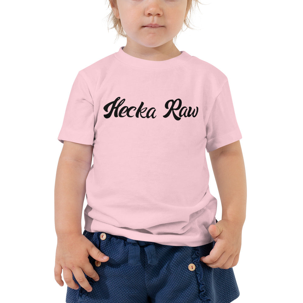 Hecka Raw Toddler Short Sleeve Tee