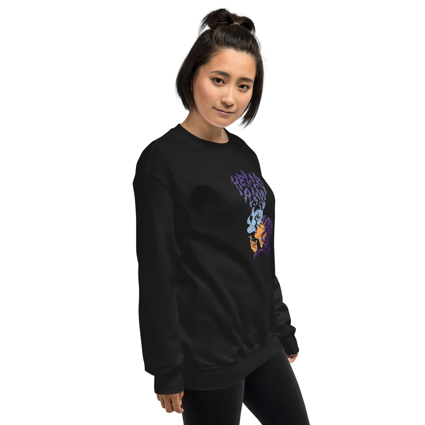 Hella Raw Most High Womens Sweatshirt