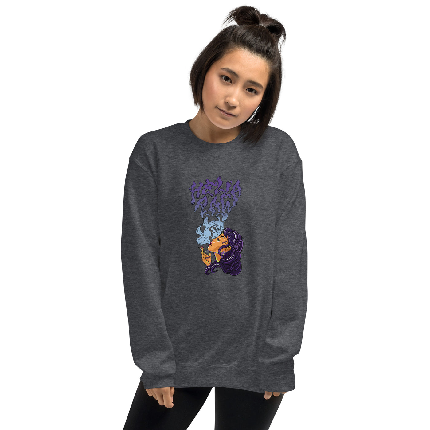 Hella Raw Most High Womens Sweatshirt