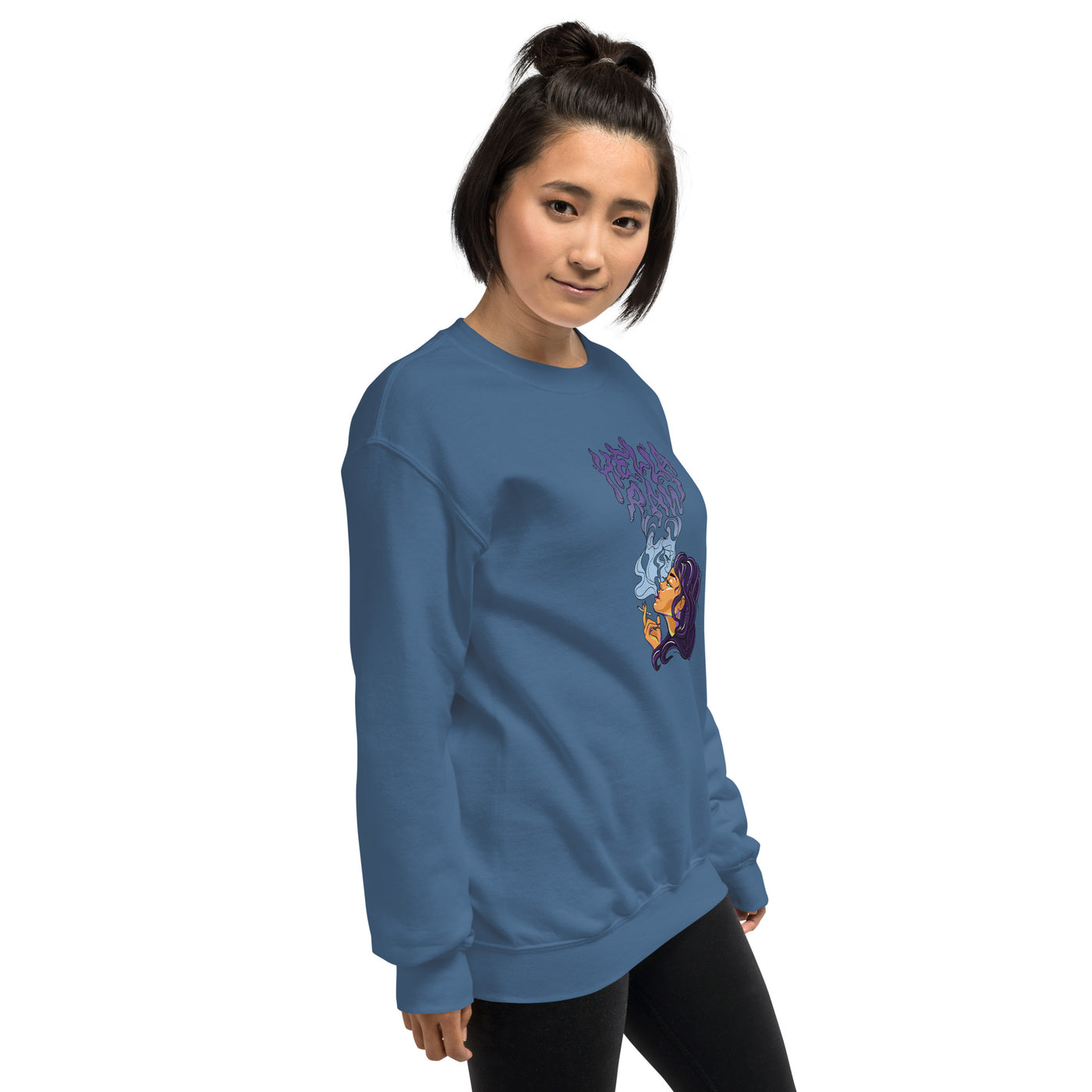 Hella Raw Most High Womens Sweatshirt