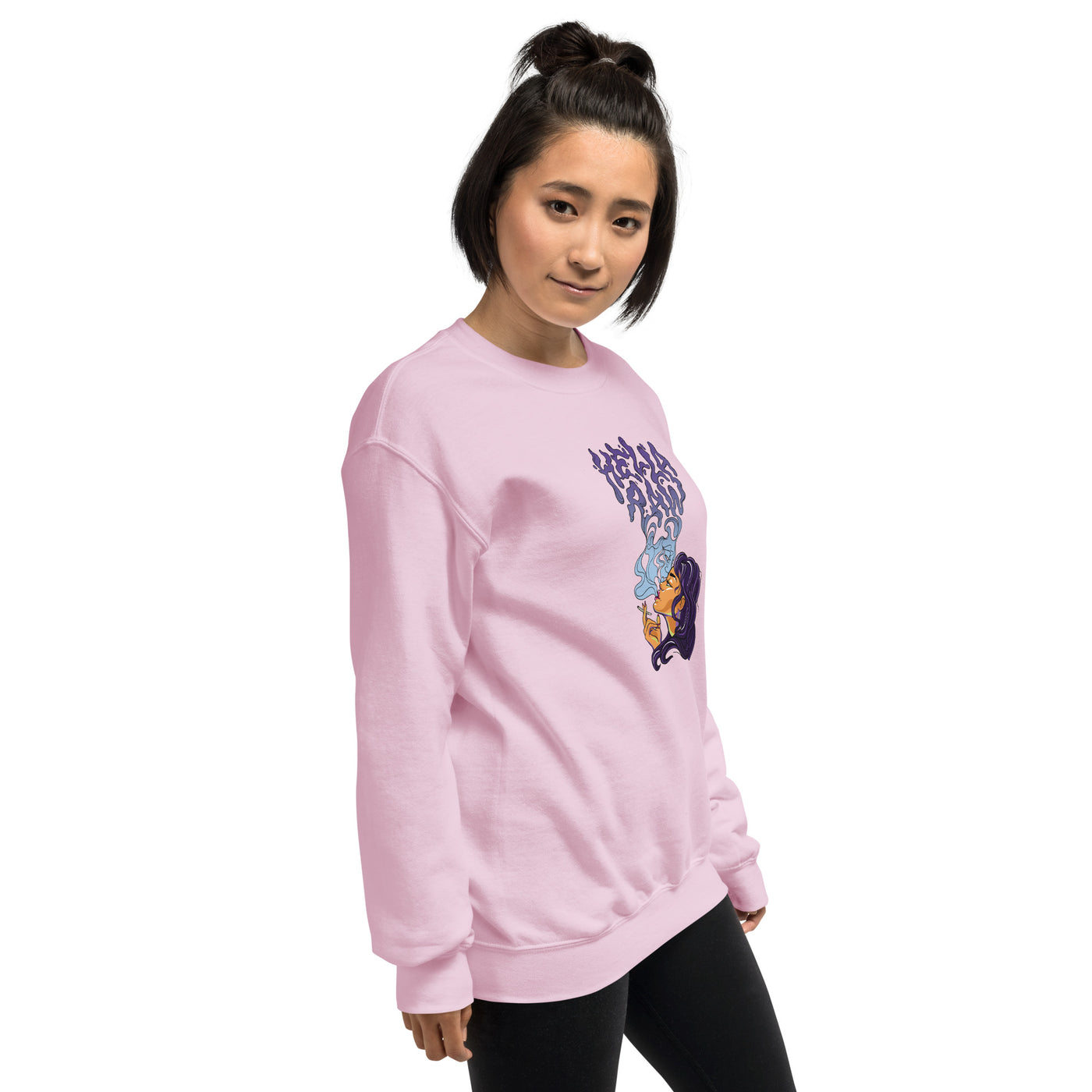 Hella Raw Most High Womens Sweatshirt