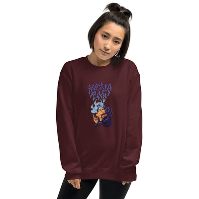 Hella Raw Most High Womens Sweatshirt