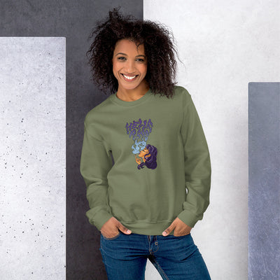 Hella Raw Most High Womens Unisex Sweatshirt