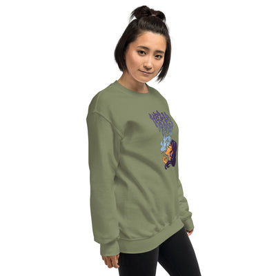 Hella Raw Most High Womens Sweatshirt