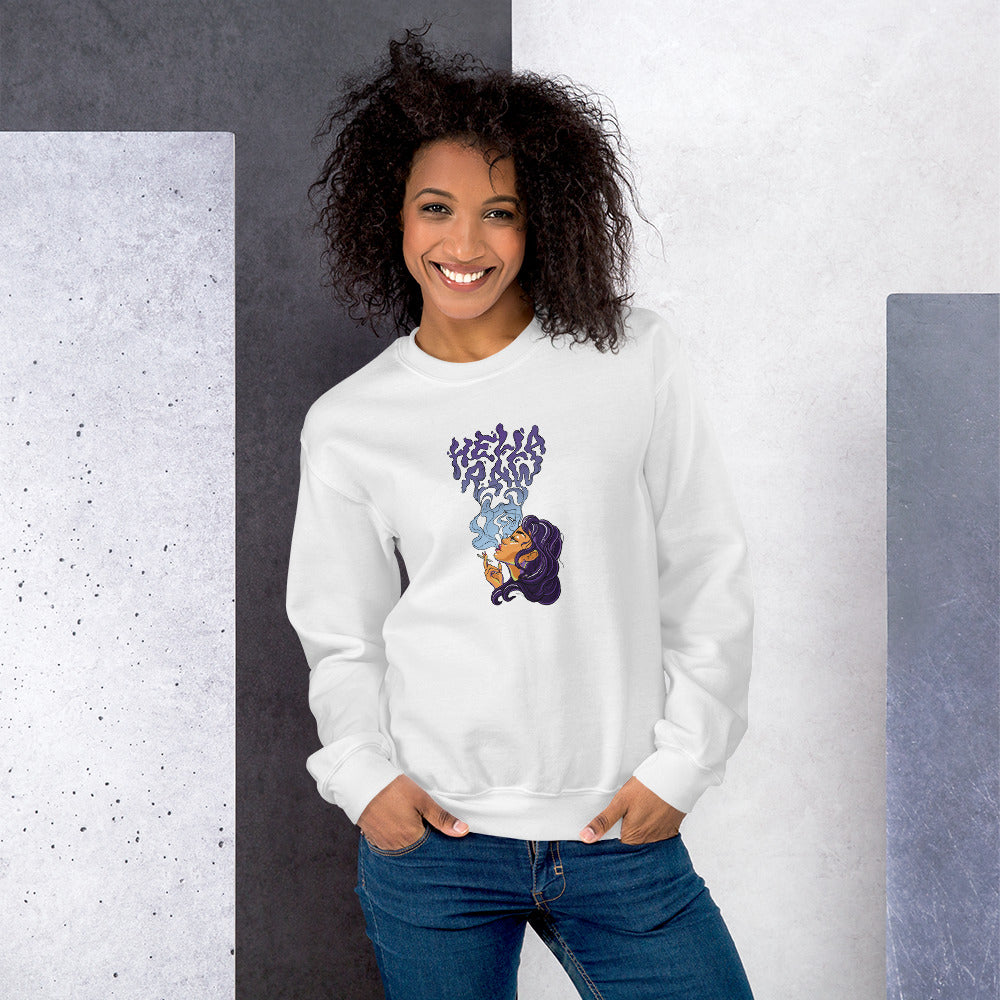 Hella Raw Most High Womens Unisex Sweatshirt