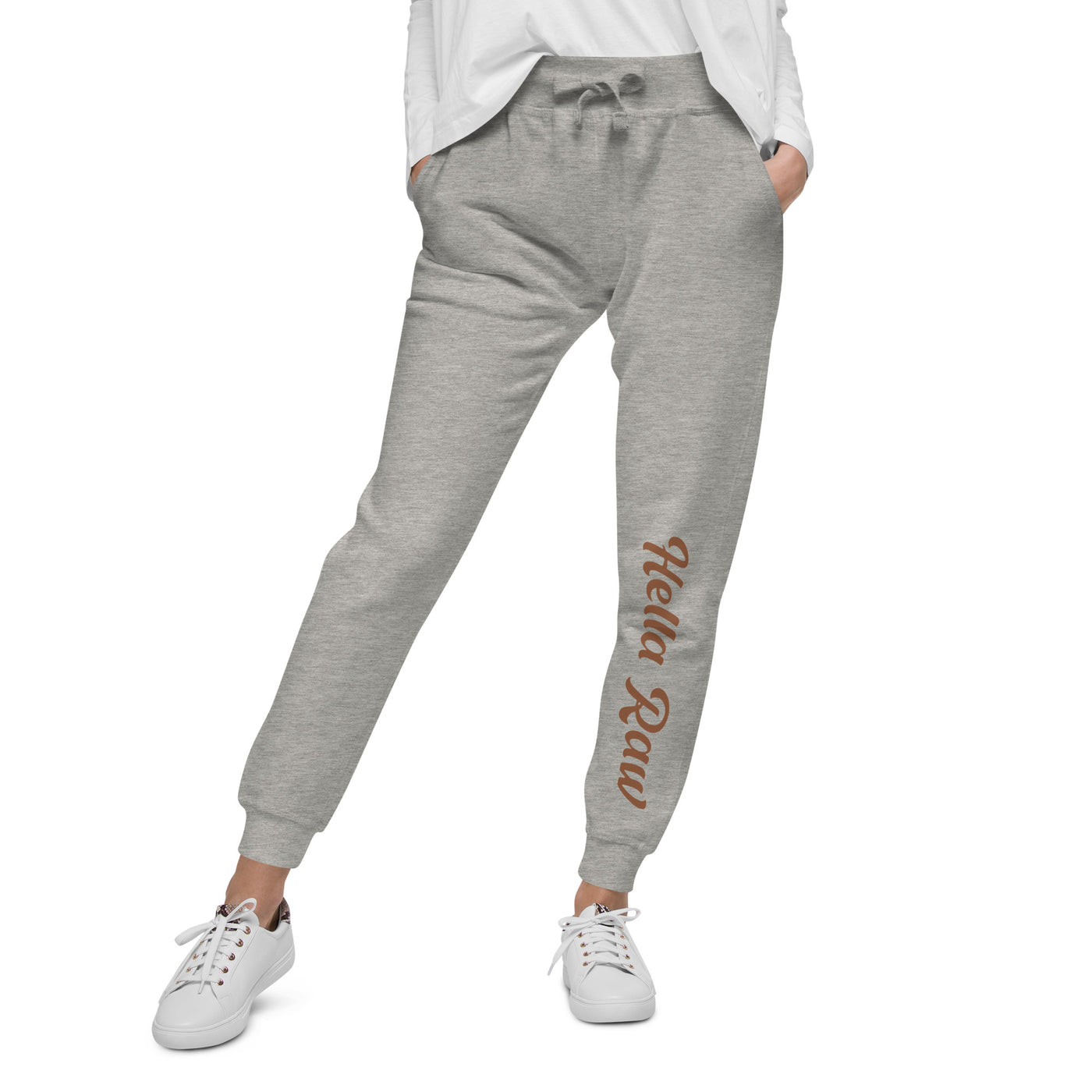 Unisex Hella Raw fleece sweatpants