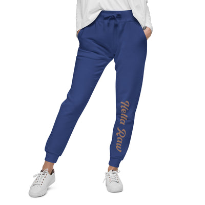 Unisex Hella Raw fleece sweatpants