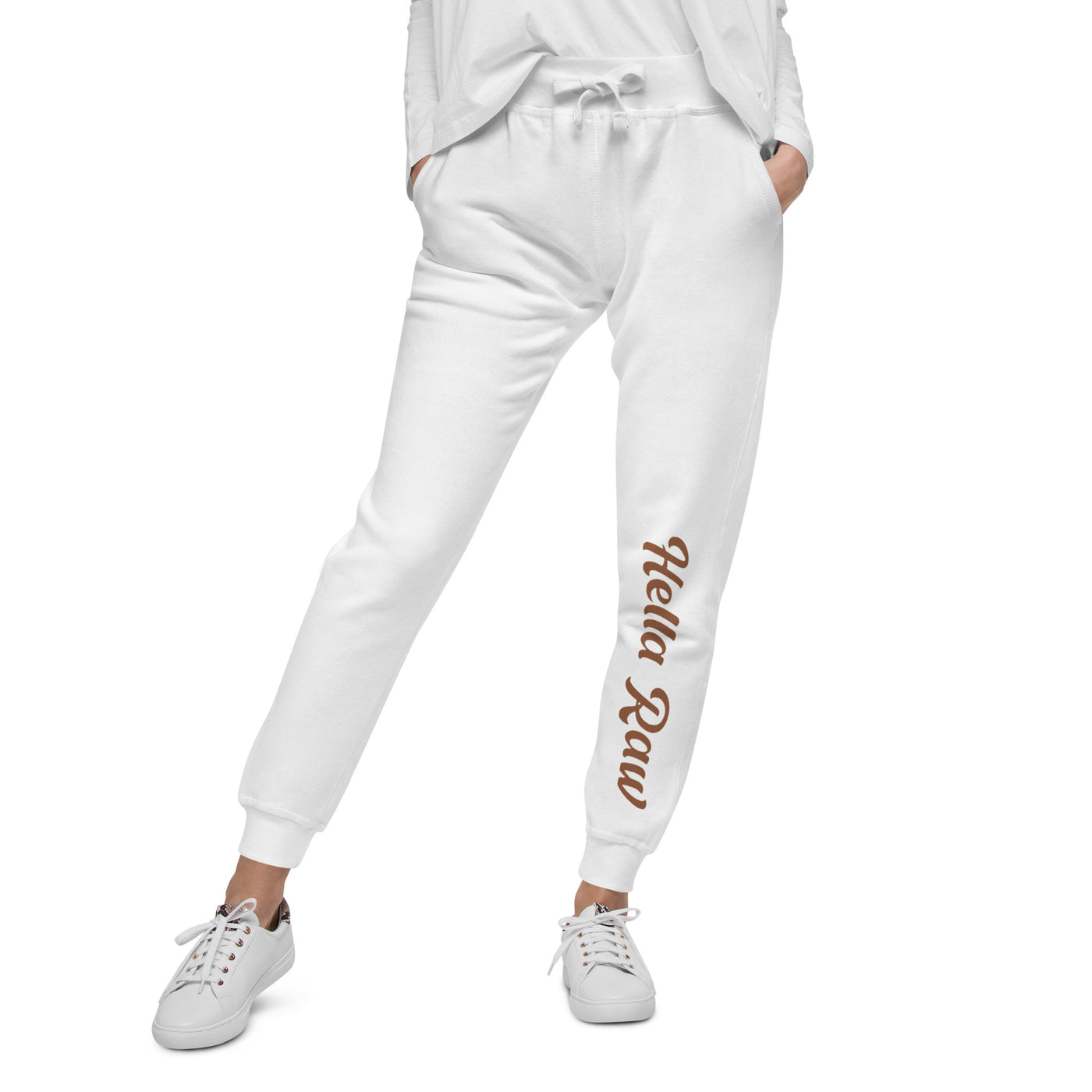 Unisex Hella Raw fleece sweatpants