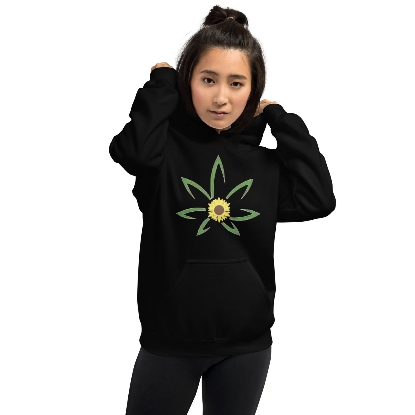 Hella Raw Sunflower Unisex Hoodie