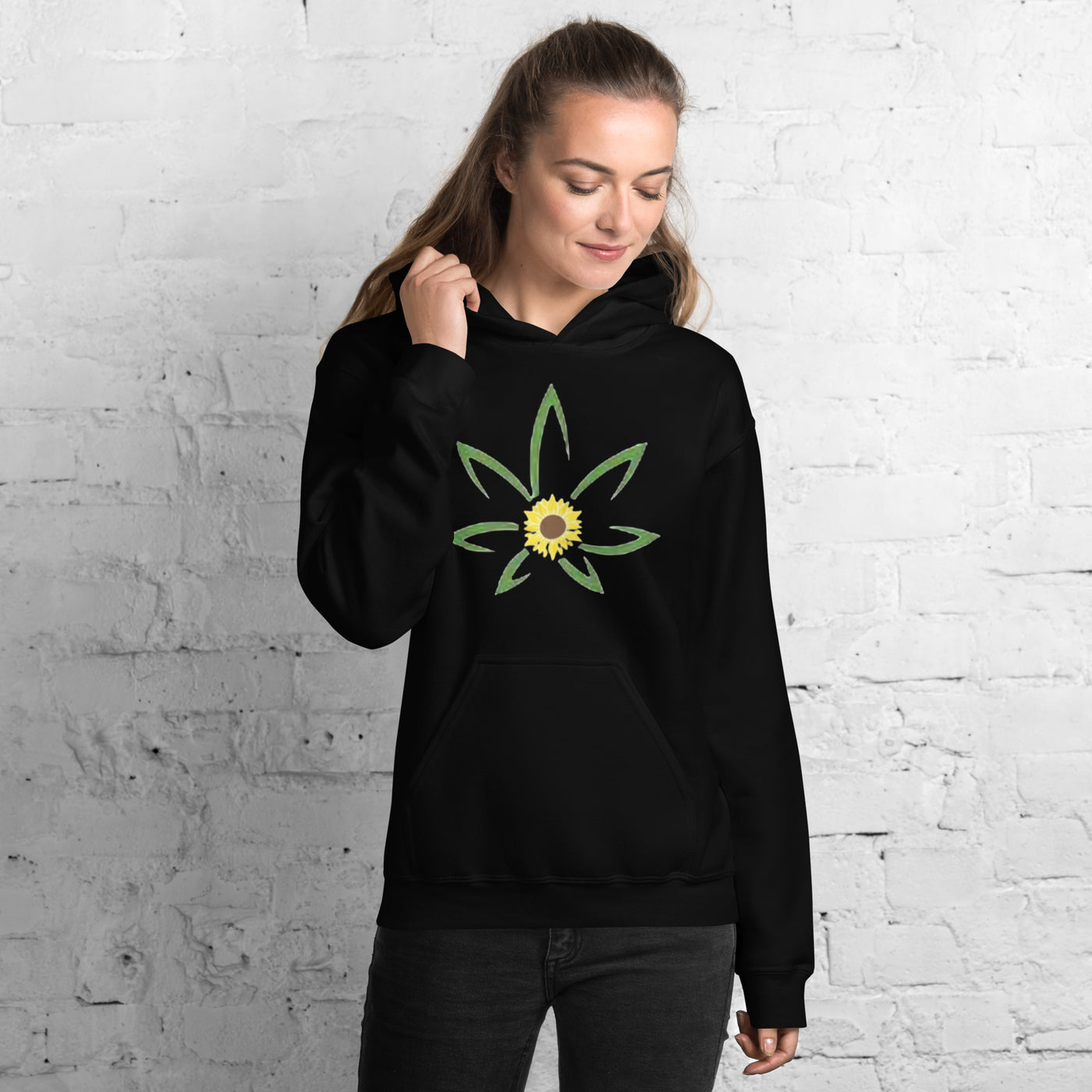 Hella Raw Sunflower Unisex Hoodie