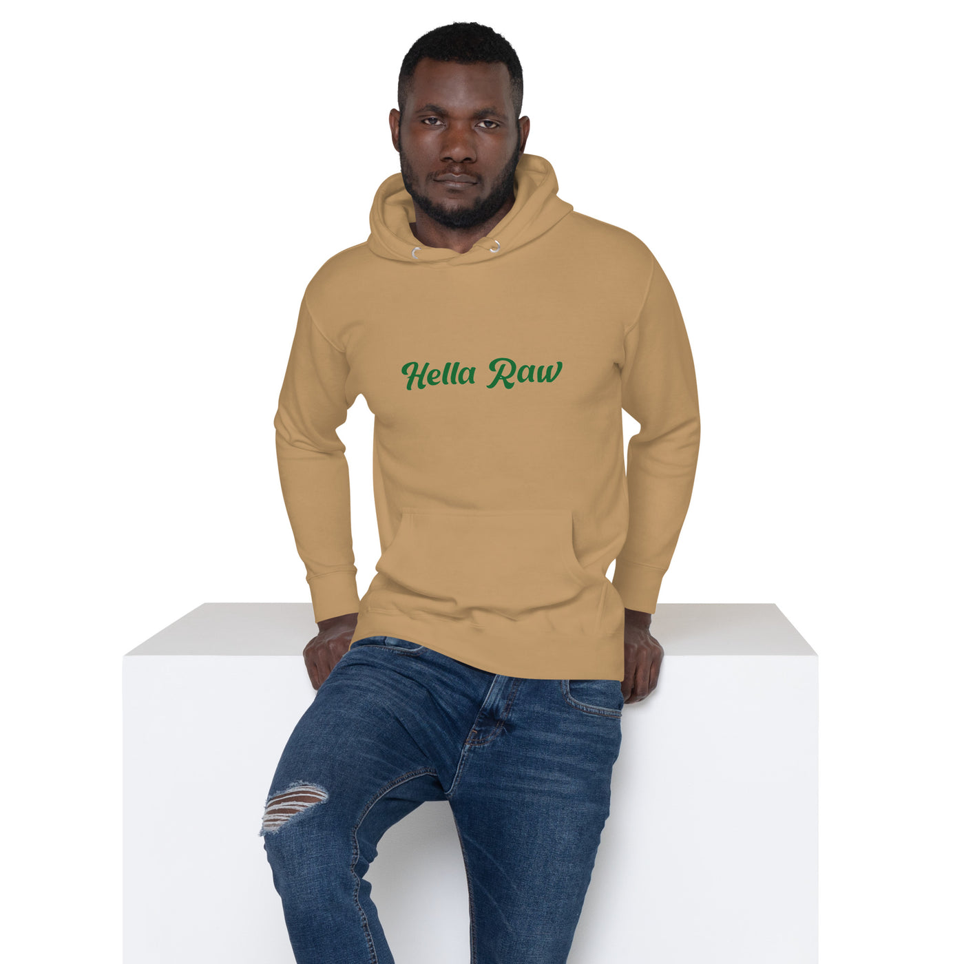 Hella Raw Men Hoodie