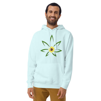 Hella Raw SunFlower Mens Unisex Hoodie