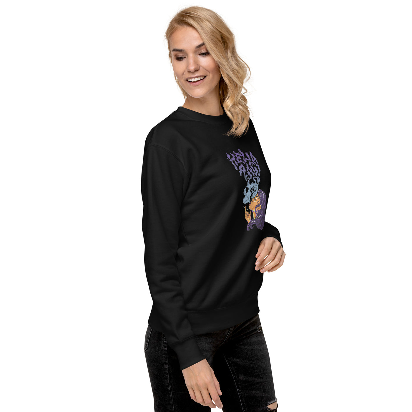 Hella Raw Most High Unisex Premium Sweatshirt