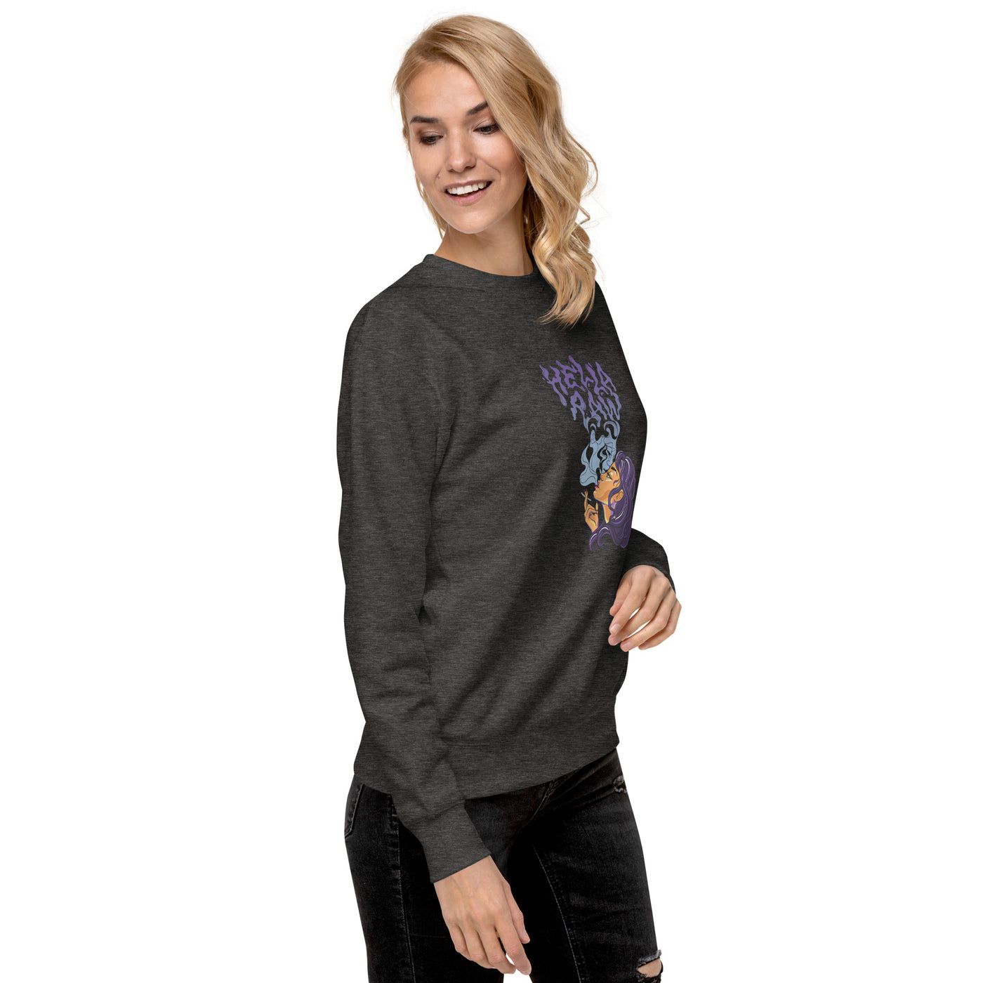 Hella Raw Most High Unisex Premium Sweatshirt