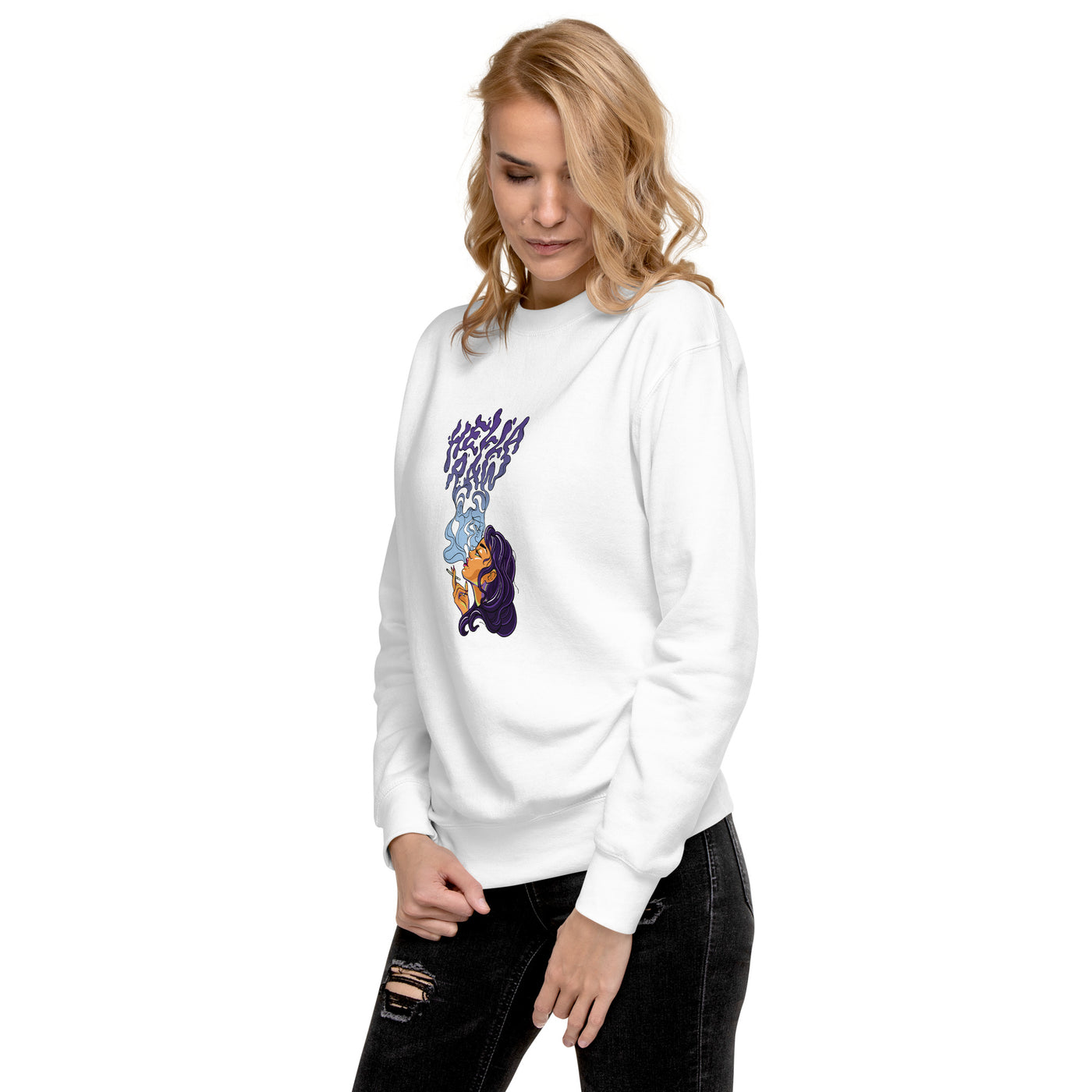 Hella Raw Most High Unisex Premium Sweatshirt