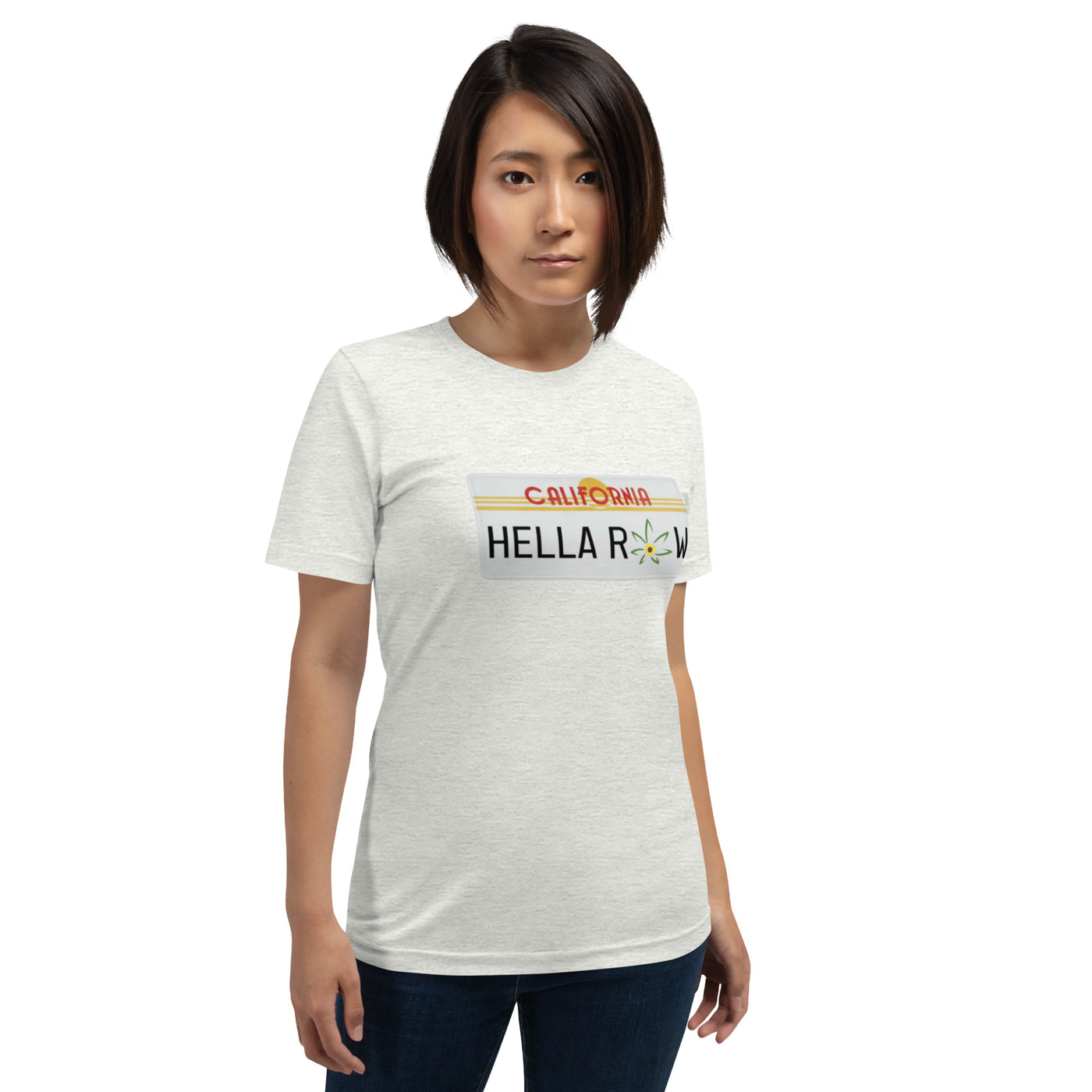 Hella Raw Cali License Plate Unisex t-shirt