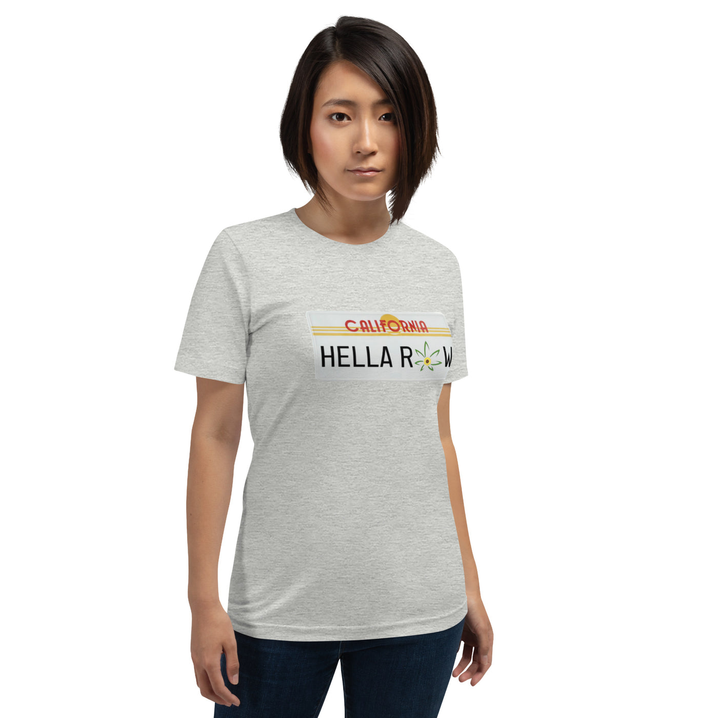 Hella Raw Cali License Plate Unisex t-shirt