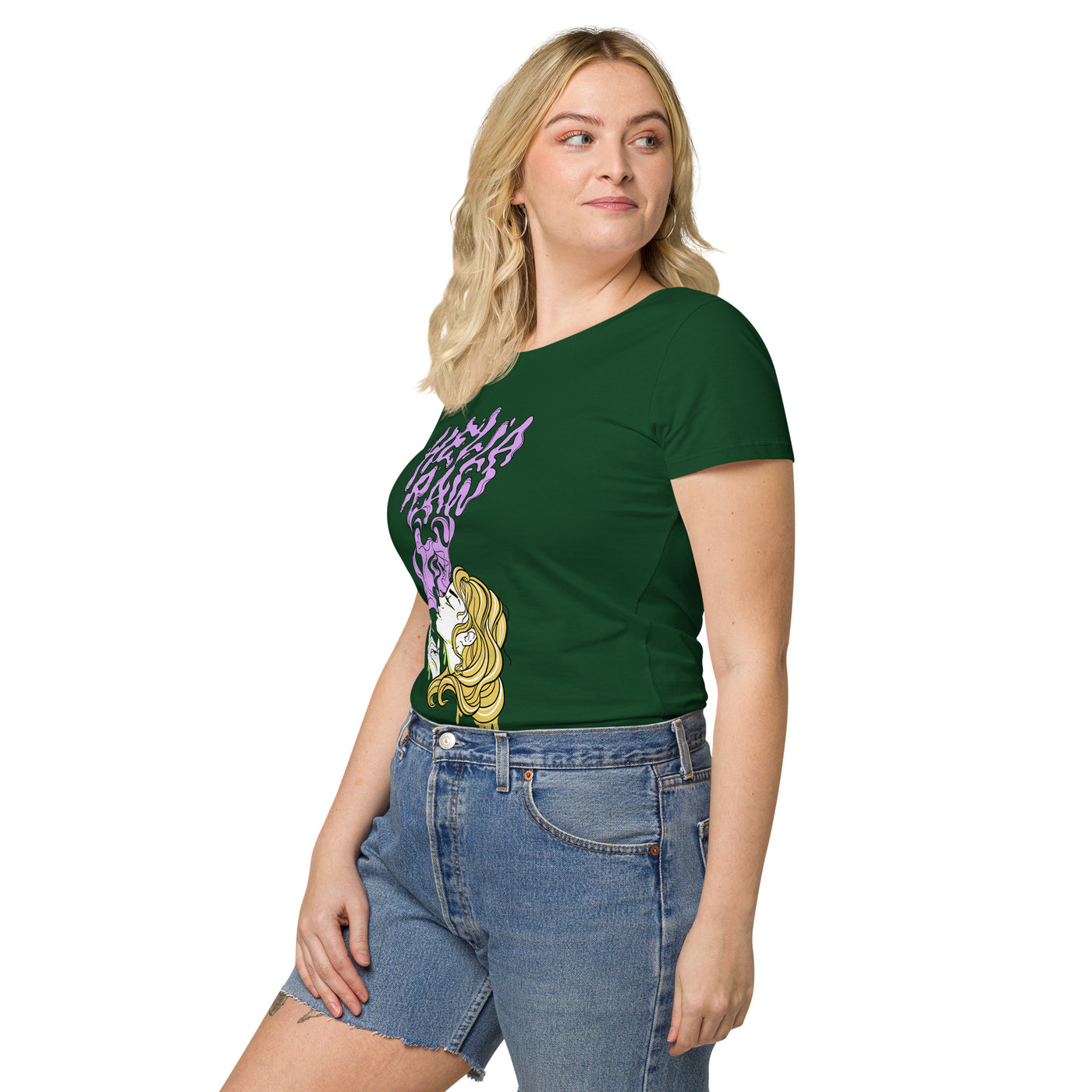 Hella Raw Most High Women’s basic organic t-shirt